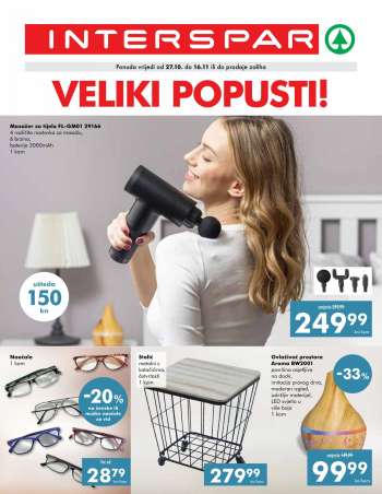 INTERSPAR katalog - 27.10.2021. - 16.11.2021.
