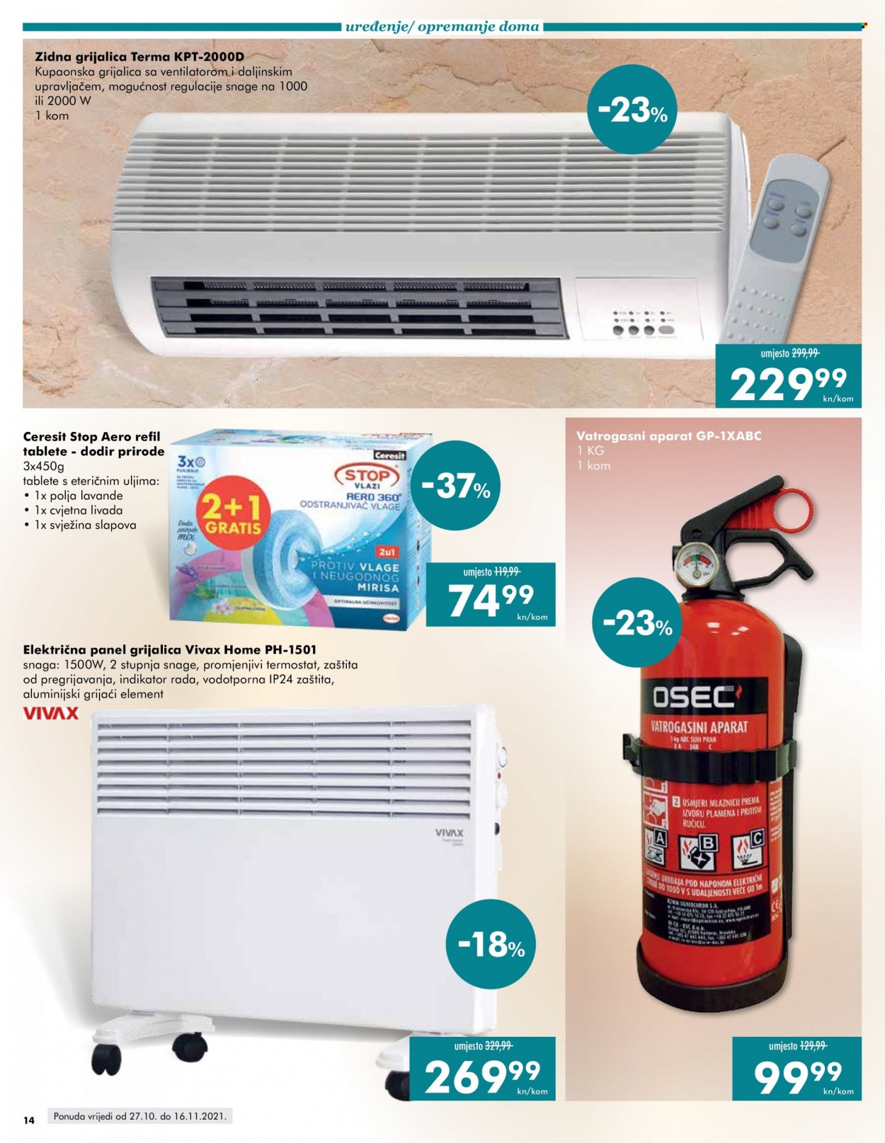 INTERSPAR katalog - 27.10.2021. - 16.11.2021. Stranica 14