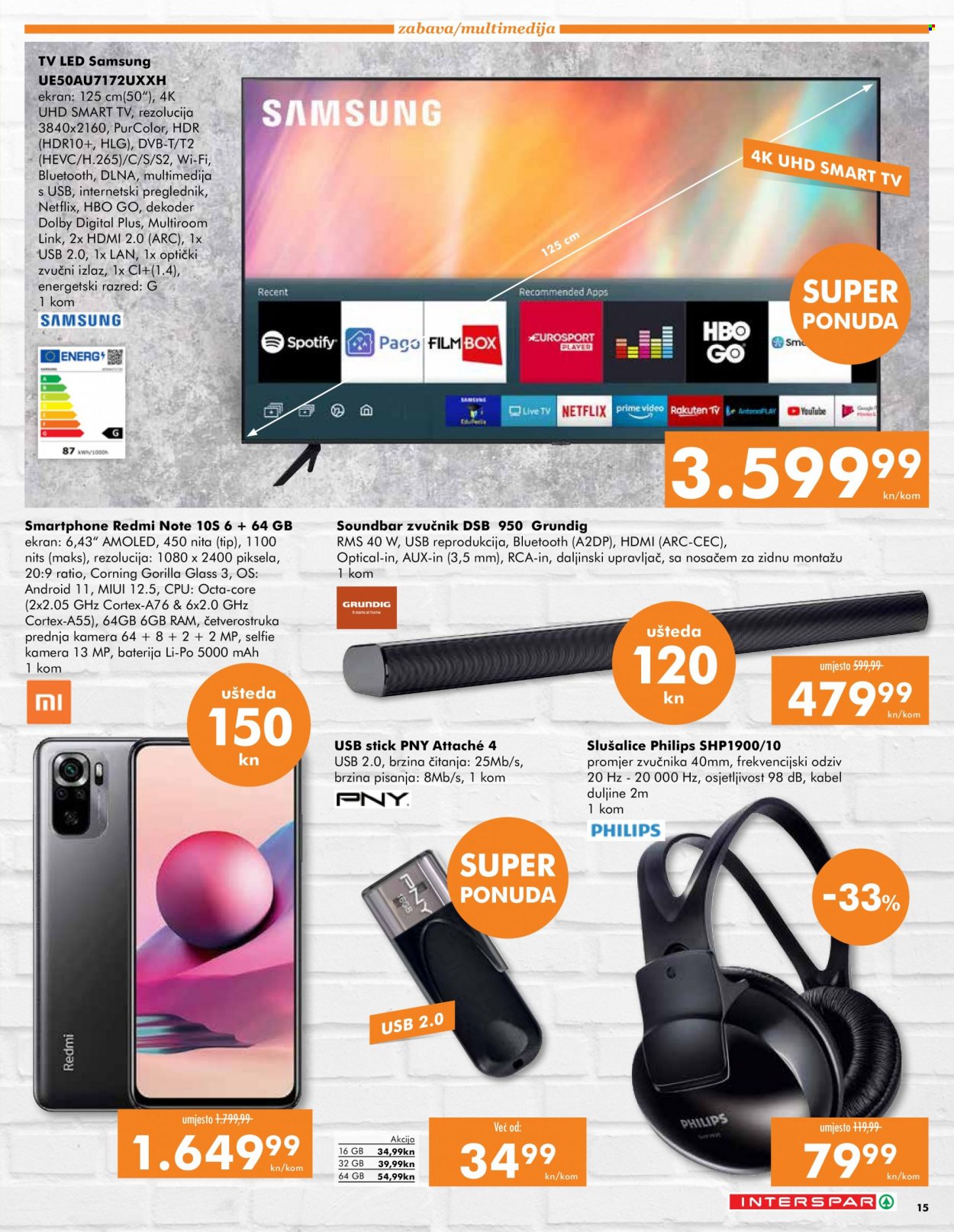 INTERSPAR katalog - 27.10.2021. - 16.11.2021. Stranica 15