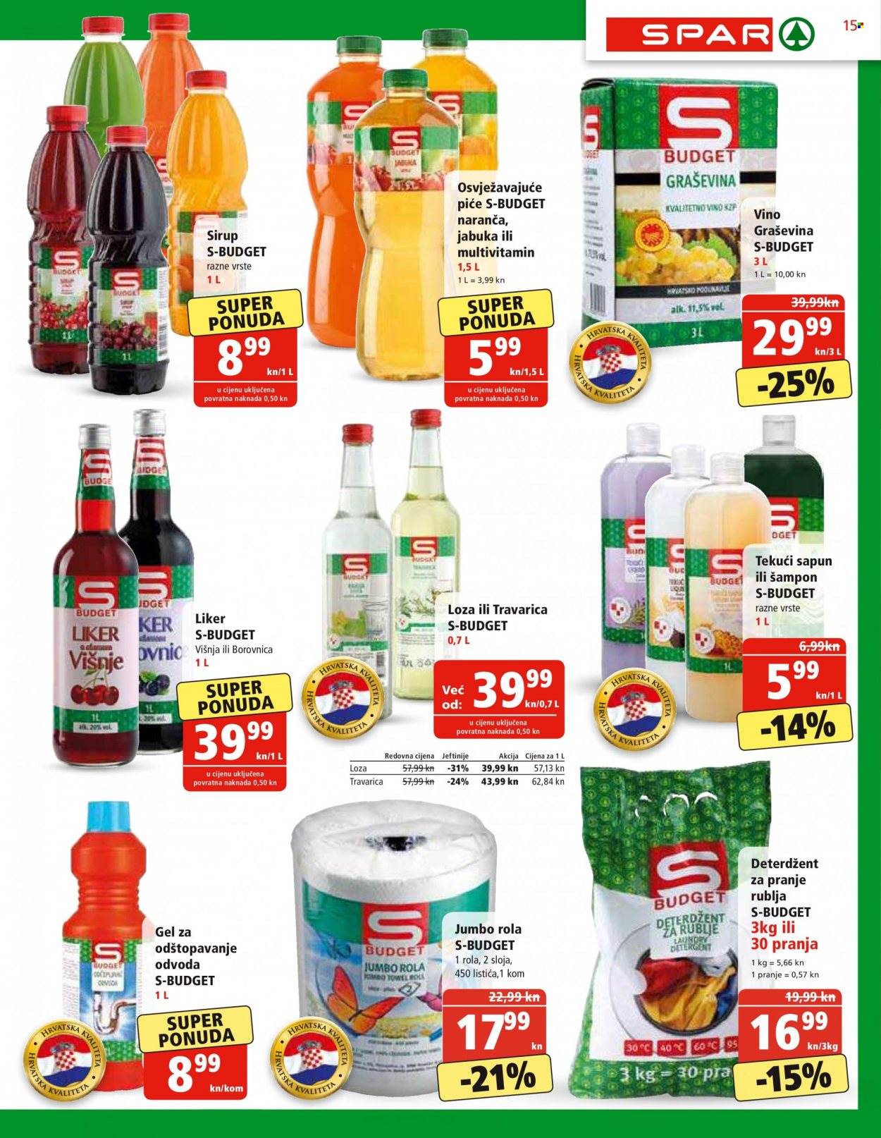 SPAR katalog - 28.10.2021. - 02.11.2021. Stranica 15