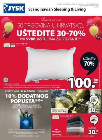 JYSK katalog - 28.10.2021. - 10.11.2021.