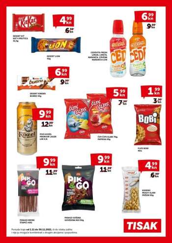 Tisak katalog - 01.11.2021. - 30.11.2021.