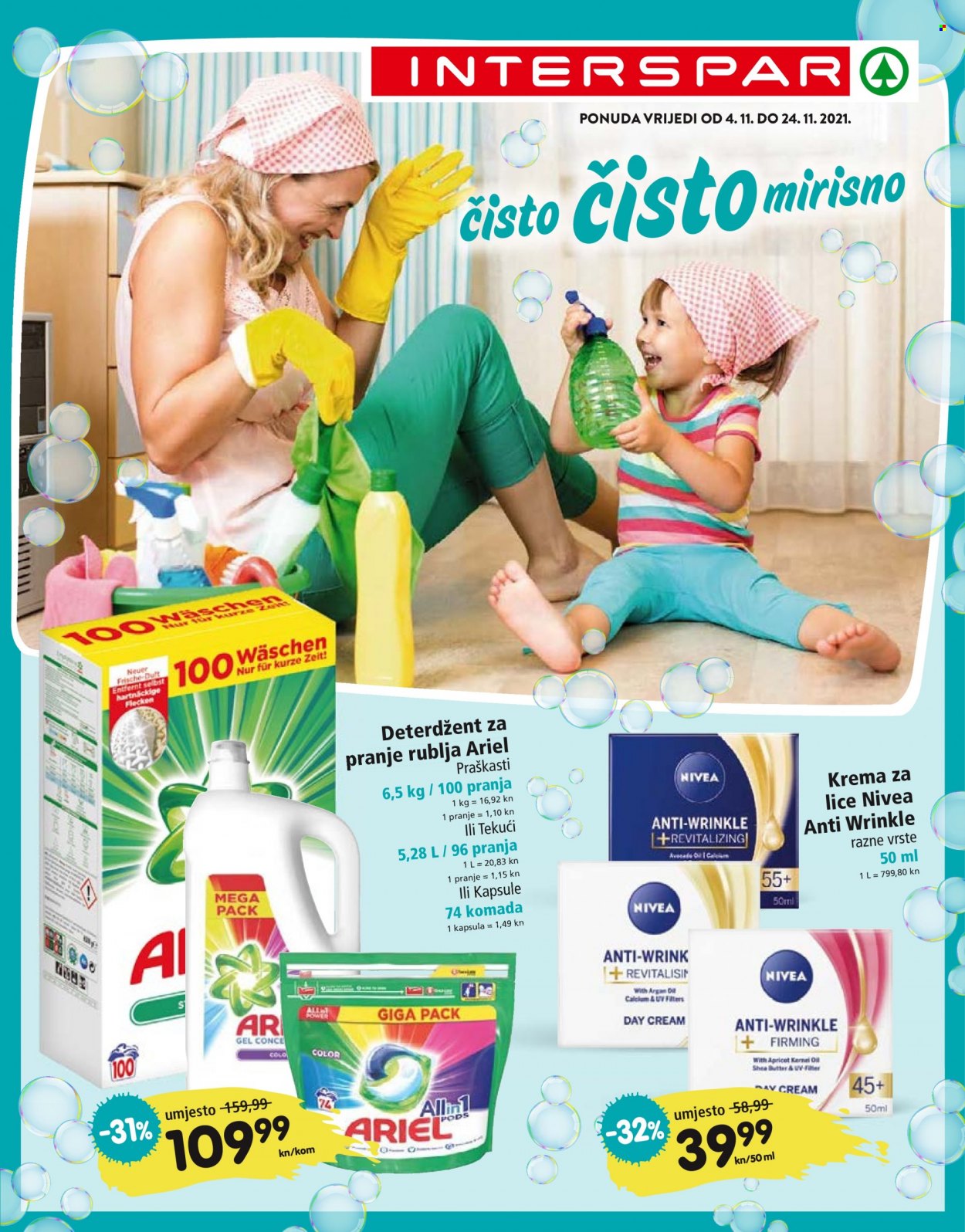 INTERSPAR katalog - 04.11.2021. - 24.11.2021. Stranica 1