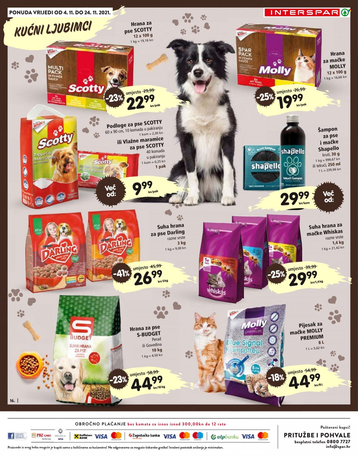 INTERSPAR katalog - 04.11.2021. - 24.11.2021. Stranica 16