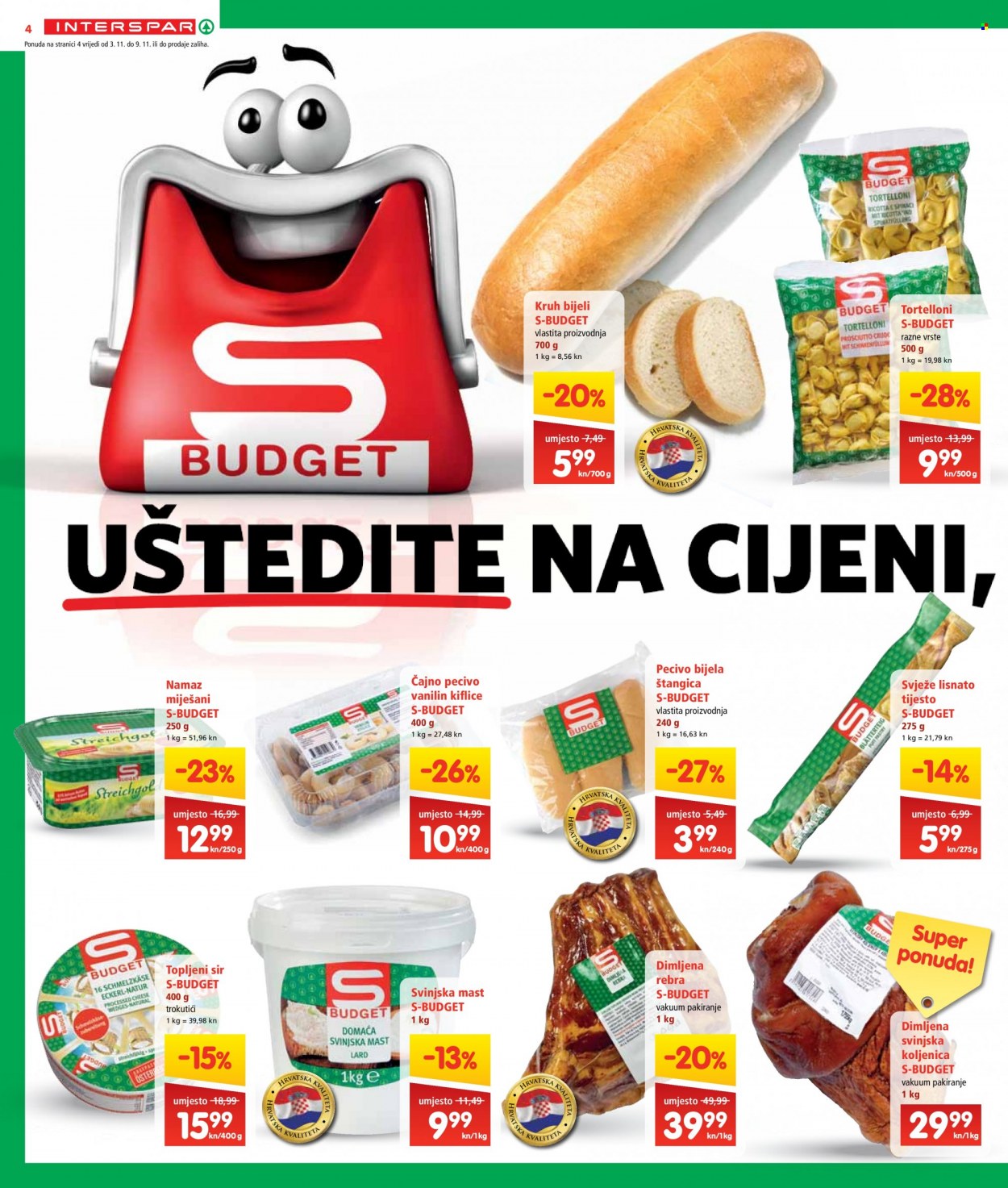 INTERSPAR katalog - 03.11.2021. - 09.11.2021. Stranica 4
