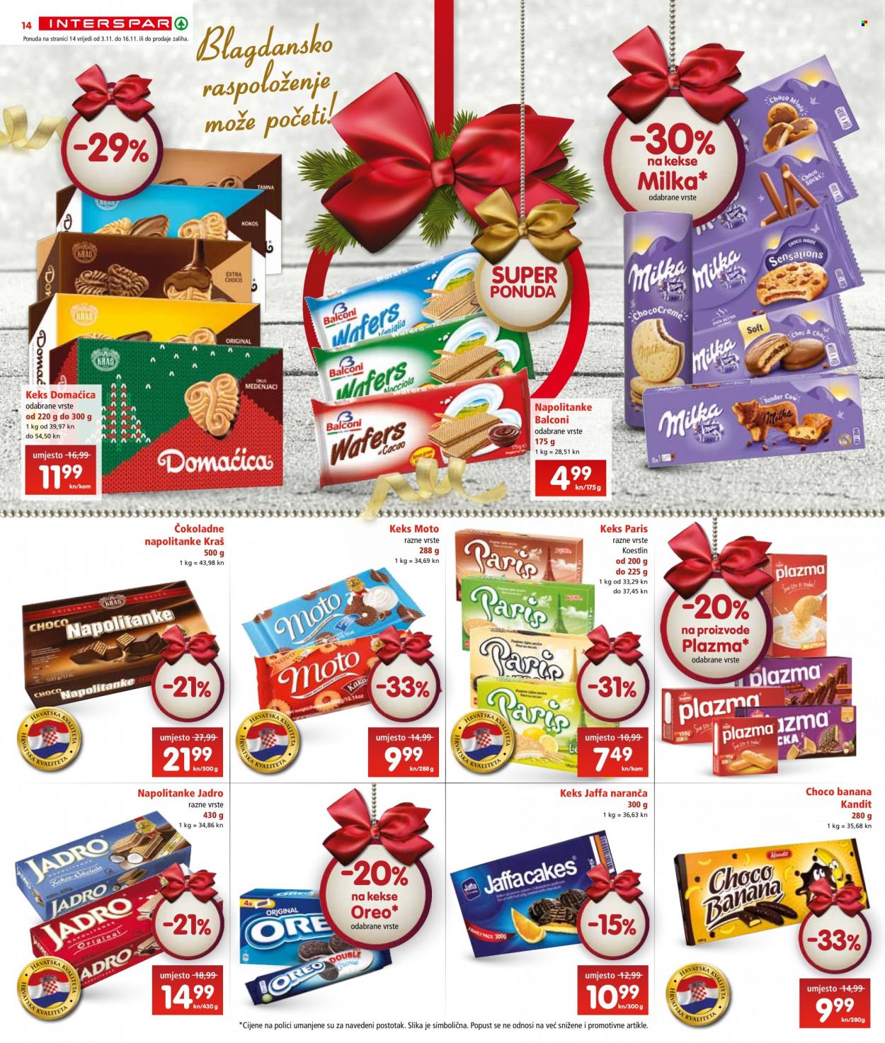 INTERSPAR katalog - 03.11.2021. - 09.11.2021. Stranica 14