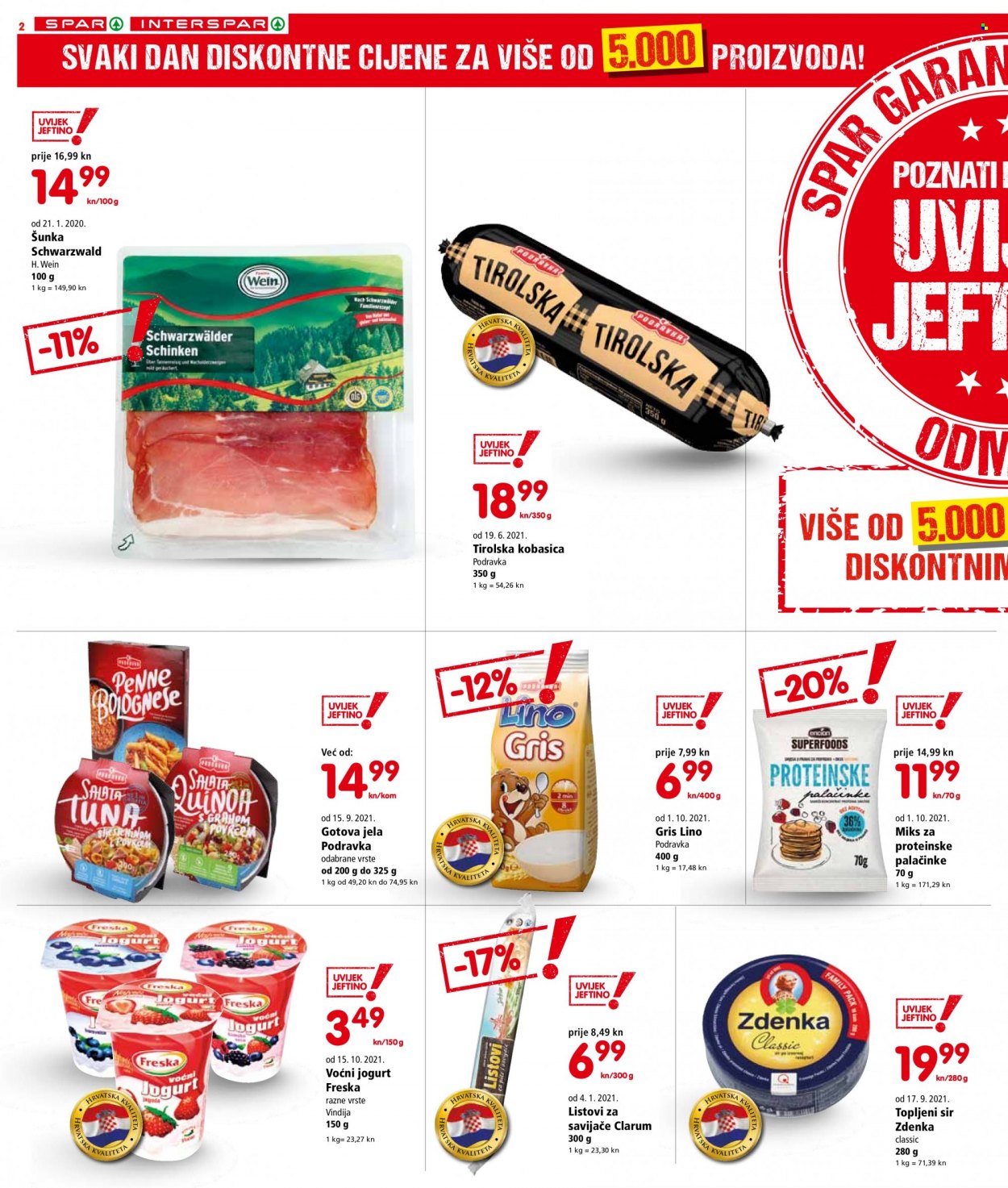 INTERSPAR katalog - 03.11.2021. - 09.11.2021. Stranica 22