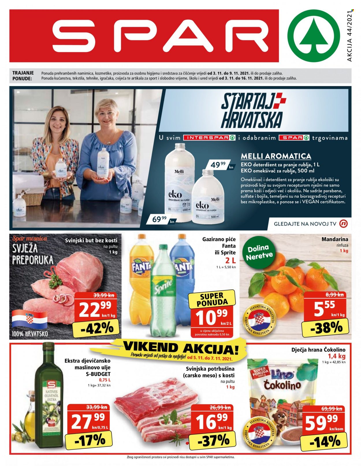 SPAR katalog - 03.11.2021. - 09.11.2021. Stranica 1