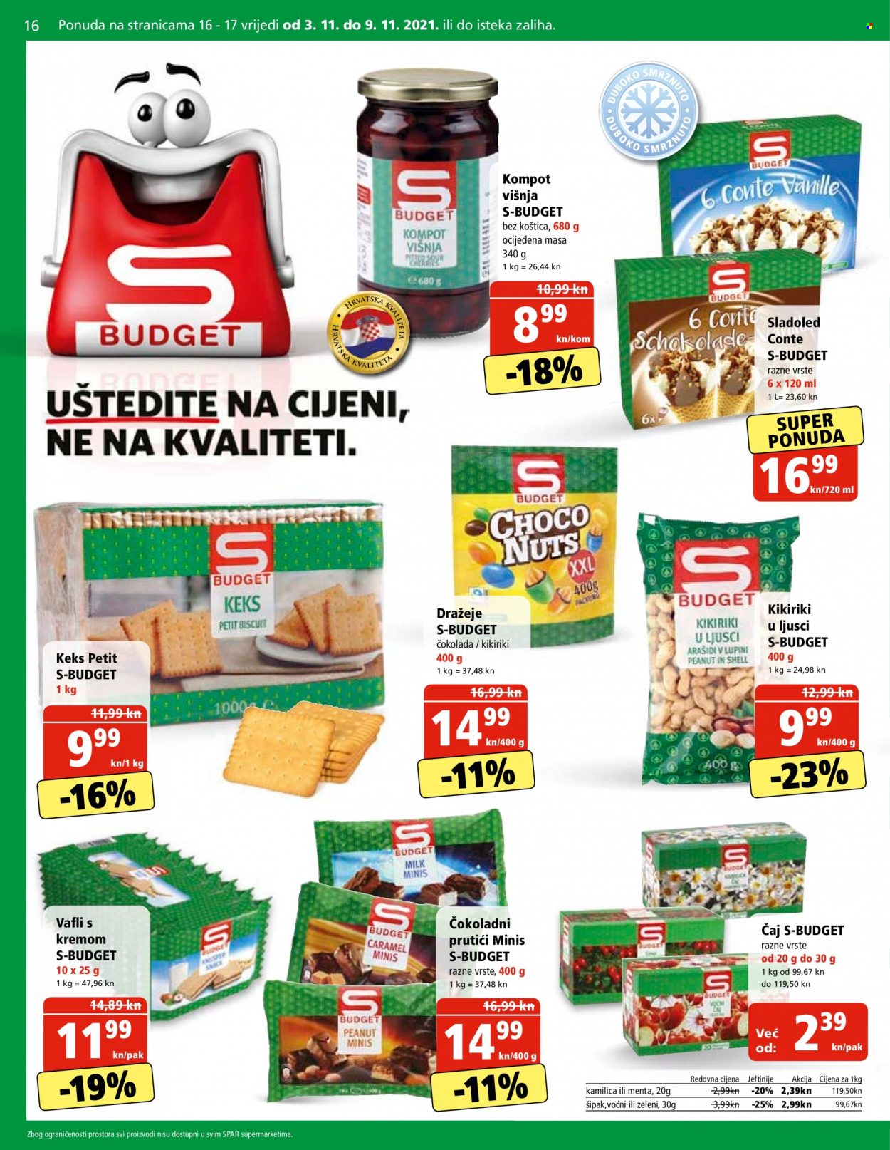SPAR katalog - 03.11.2021. - 09.11.2021. Stranica 16