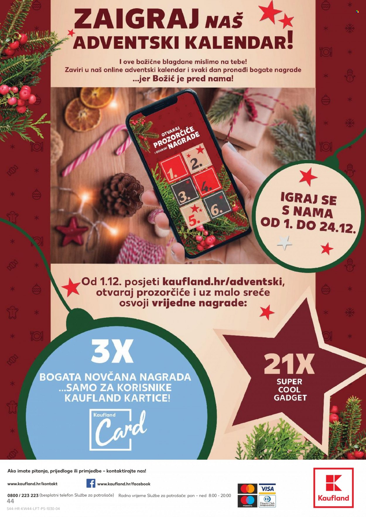 Kaufland katalog - 03.11.2021. - 26.12.2021. Stranica 44