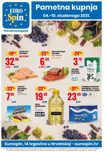 Eurospin katalog - 04.11.2021. - 10.11.2021.