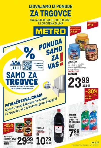 Metro katalog - 28.10.2021. - 10.11.2021.
