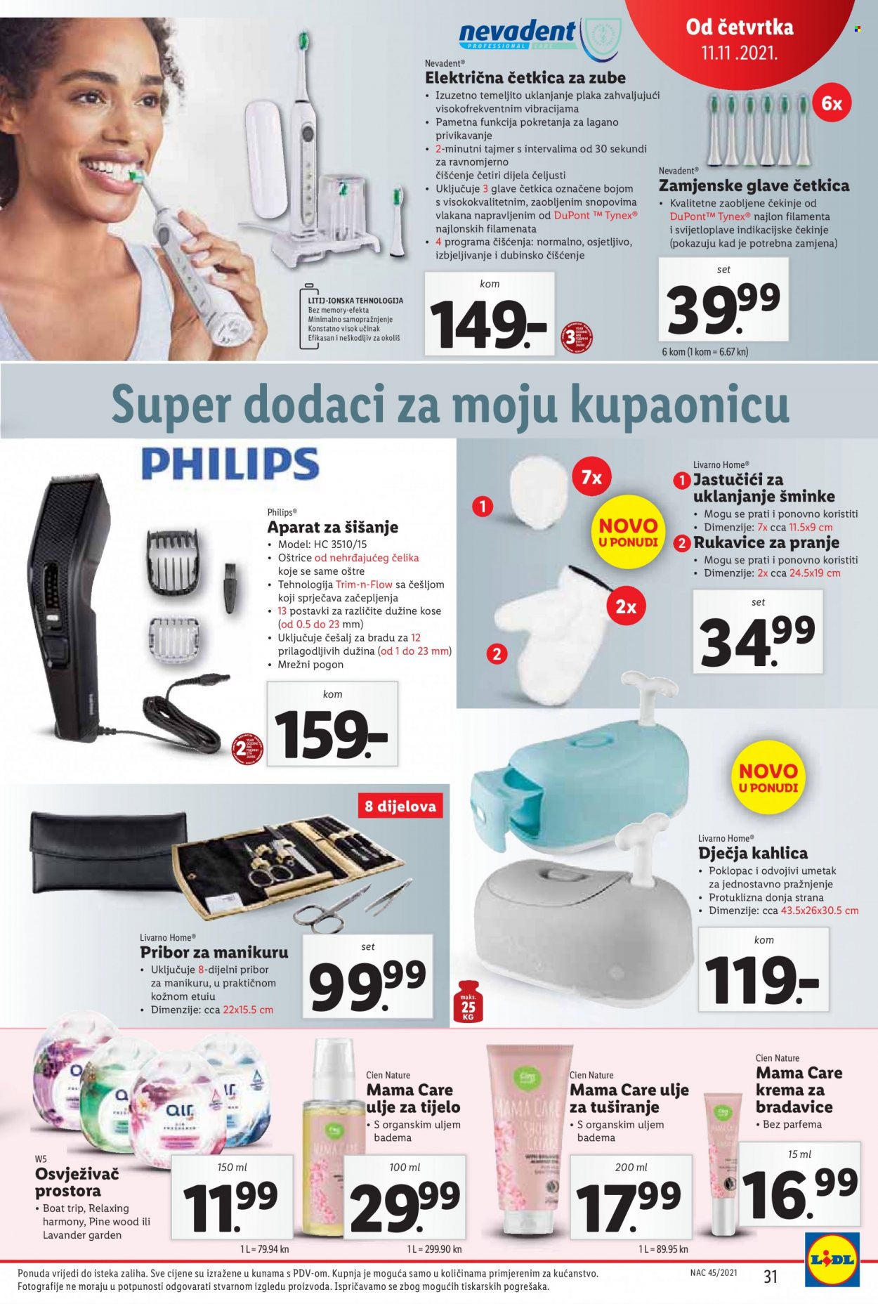 Lidl katalog - 08.11.2021. - 14.11.2021. Stranica 31