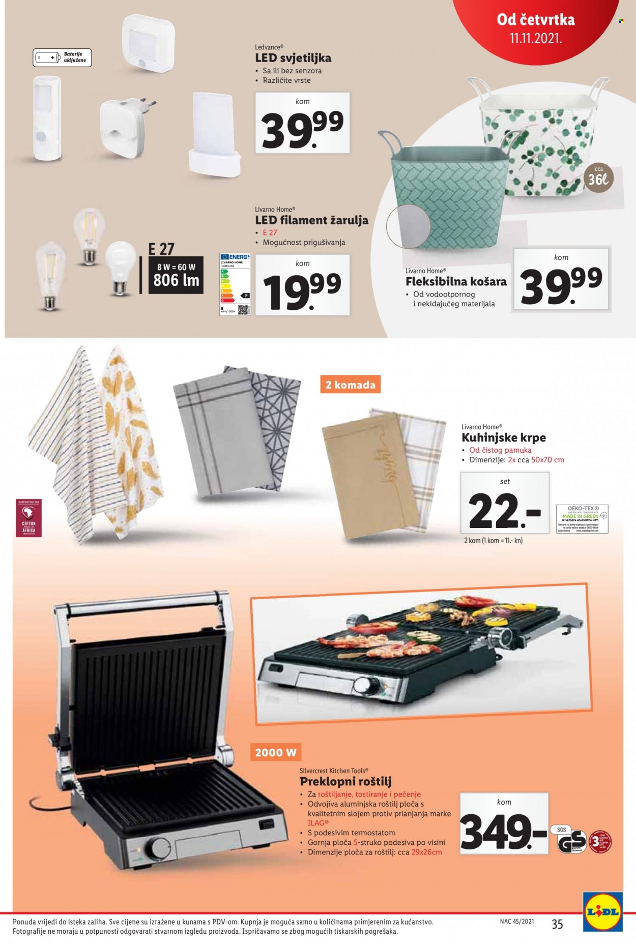 Lidl katalog - 08.11.2021. - 14.11.2021. Stranica 35