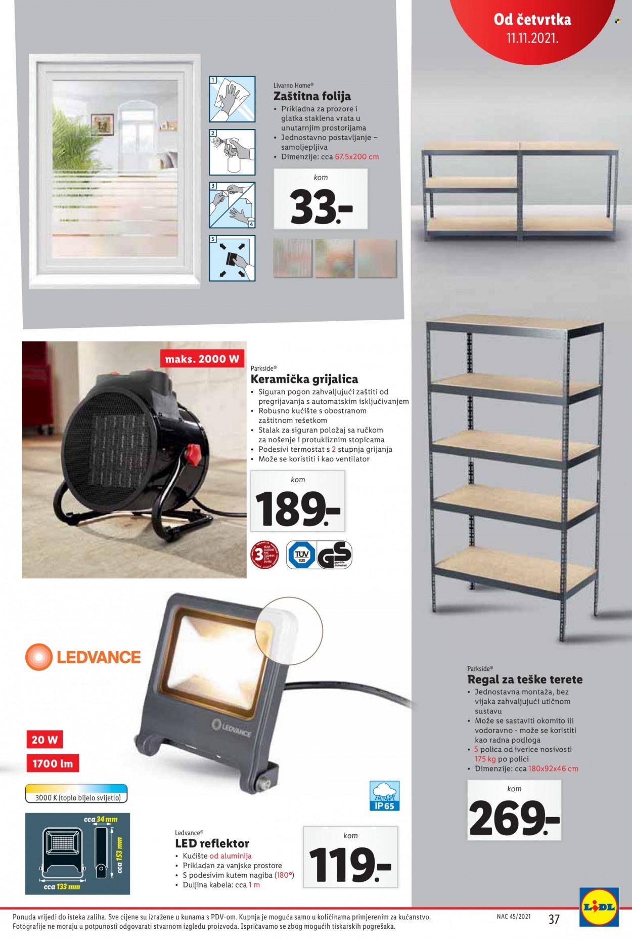 Lidl katalog - 08.11.2021. - 14.11.2021. Stranica 37