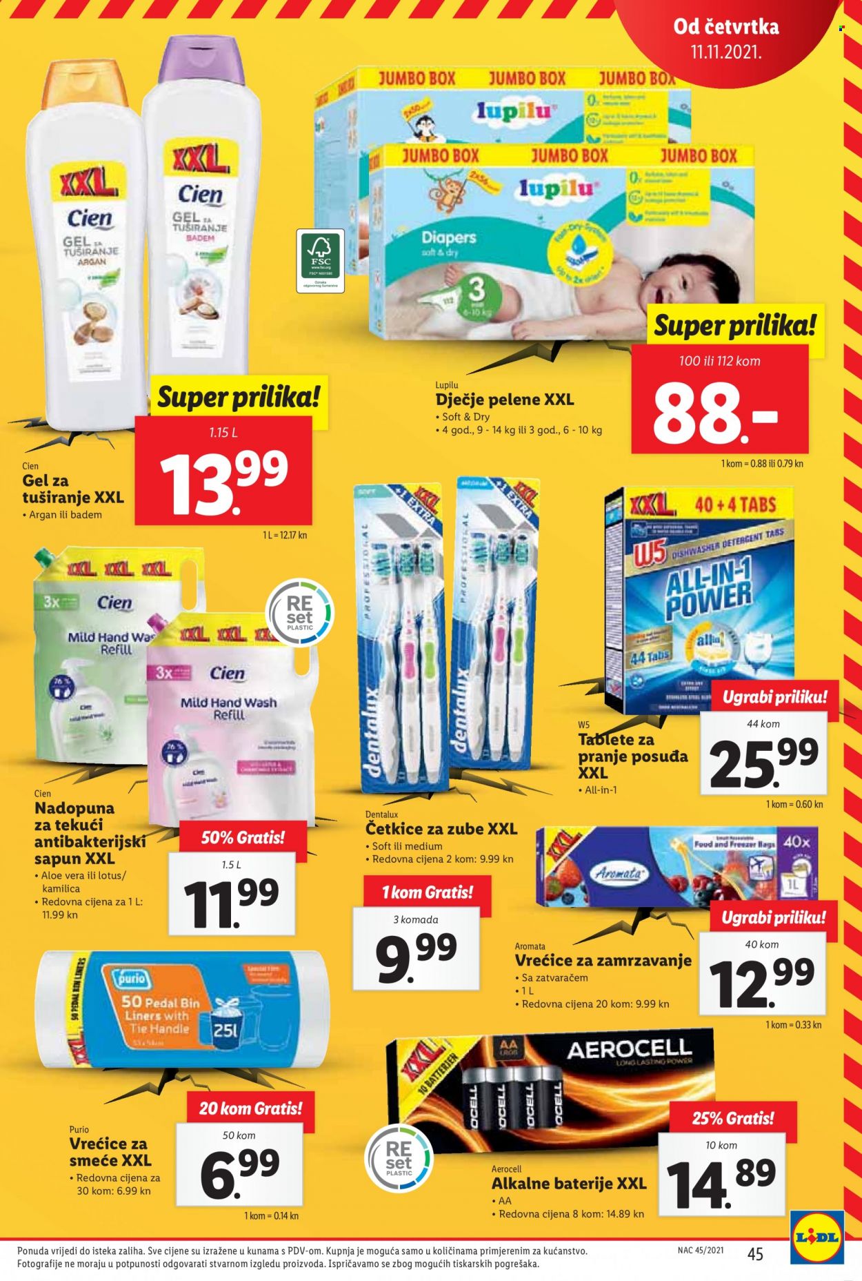Lidl katalog - 08.11.2021. - 14.11.2021. Stranica 45