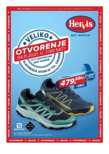Hervis katalog - 04.11.2021. - 14.11.2021.