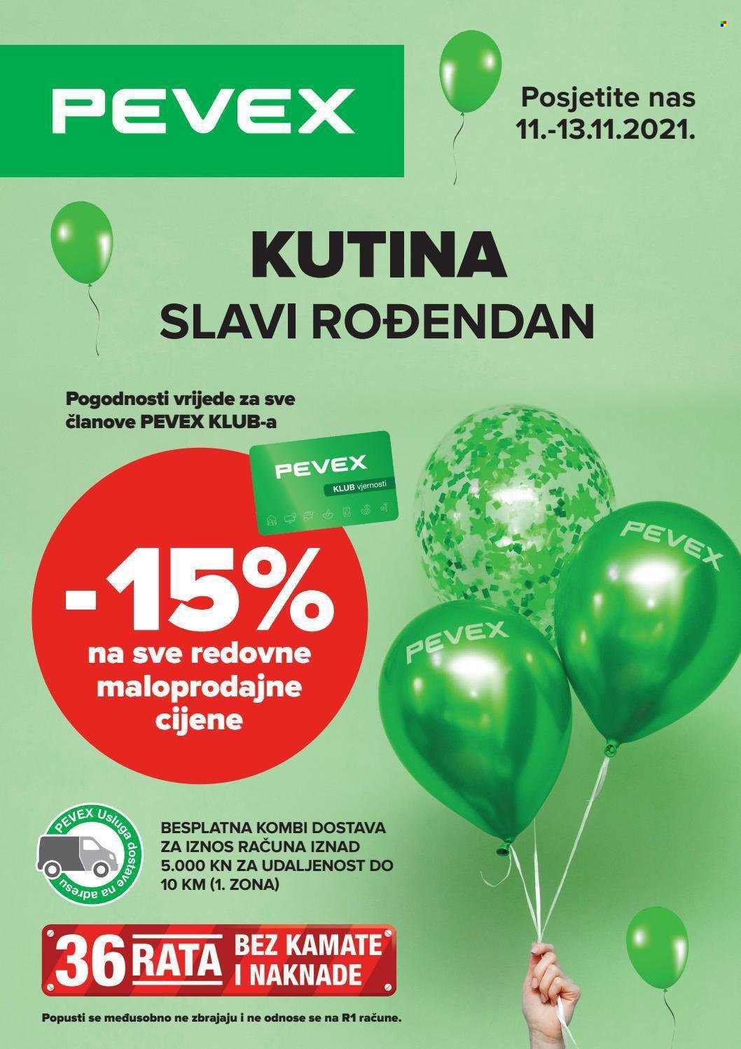 Pevex katalog - 11.11.2021. - 13.11.2021. Stranica 1