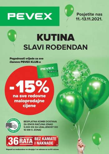 Pevex katalog - 11.11.2021. - 13.11.2021.