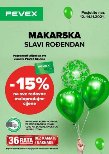 Pevex katalog - 12.11.2021. - 14.11.2021.
