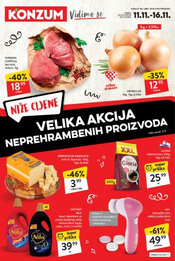 Konzum katalog - 11.11.2021. - 16.11.2021.