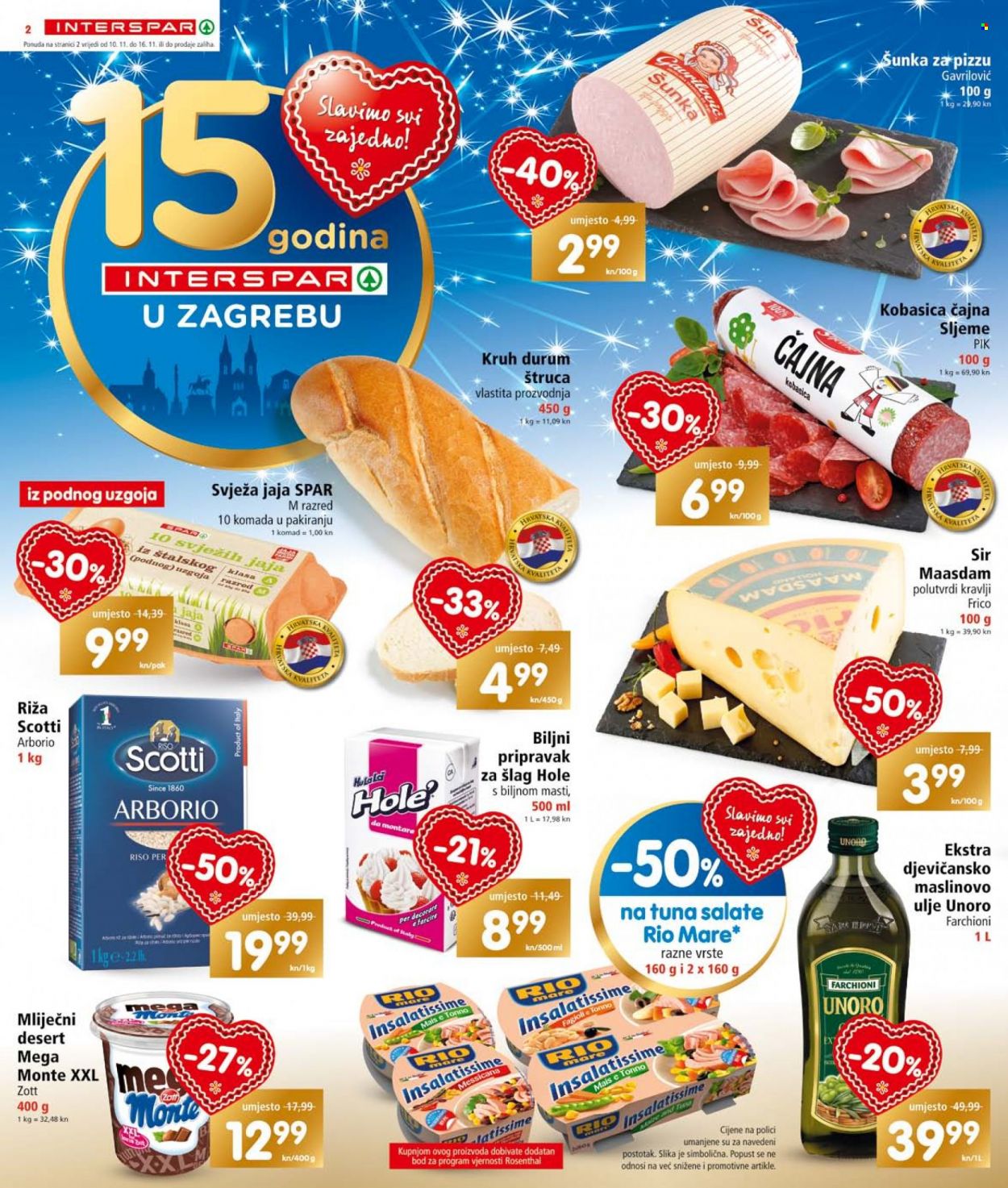 INTERSPAR katalog - 10.11.2021. - 16.11.2021. Stranica 2