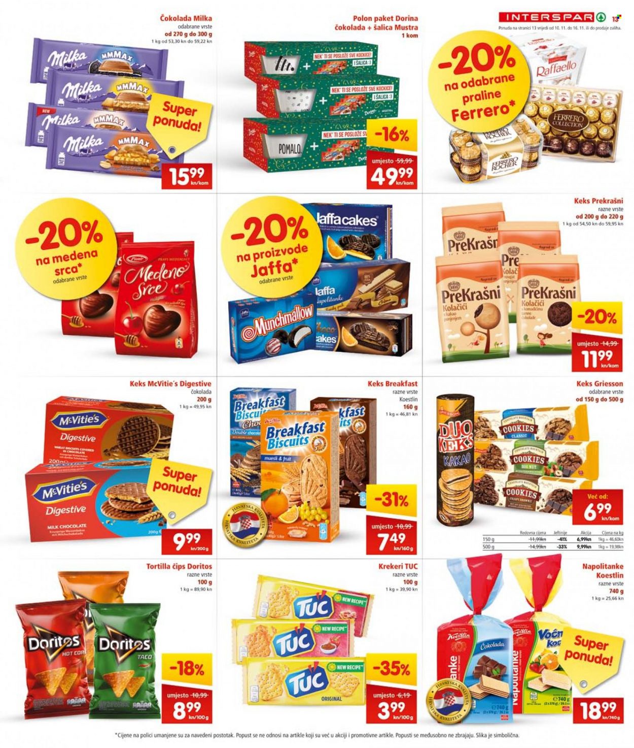 INTERSPAR katalog - 10.11.2021. - 16.11.2021. Stranica 13