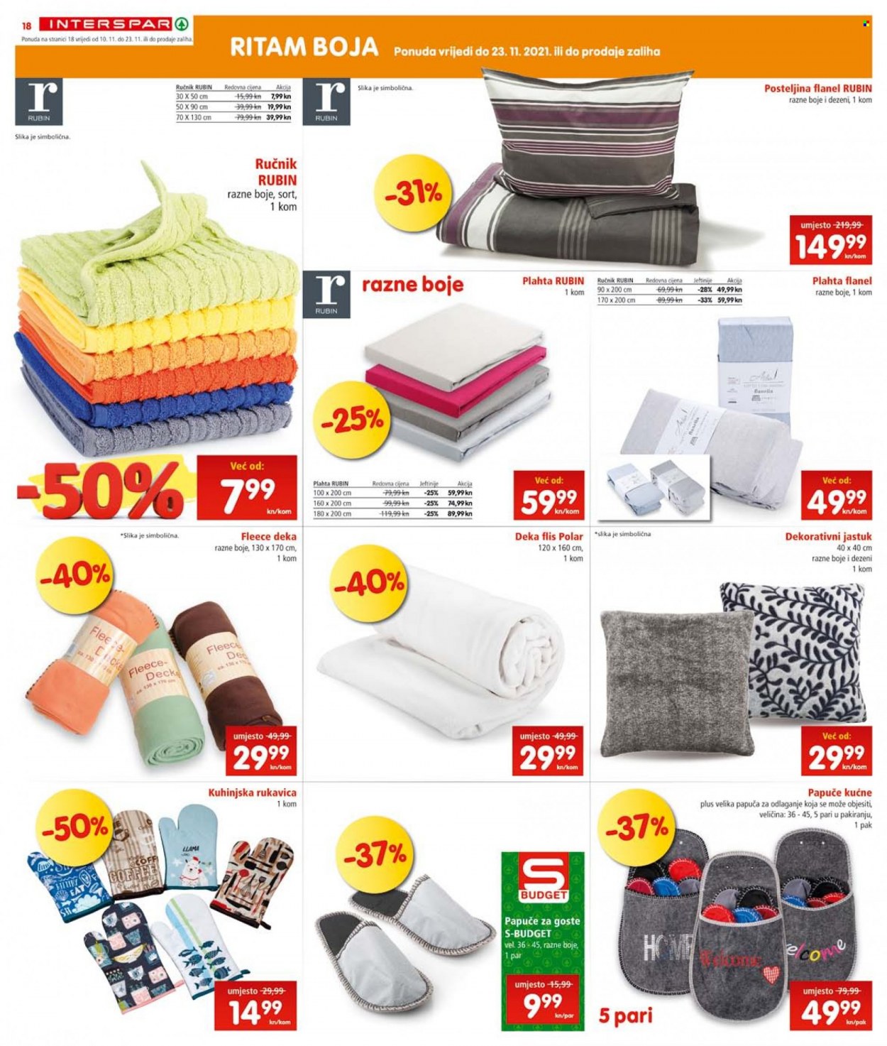 INTERSPAR katalog - 10.11.2021. - 16.11.2021. Stranica 18