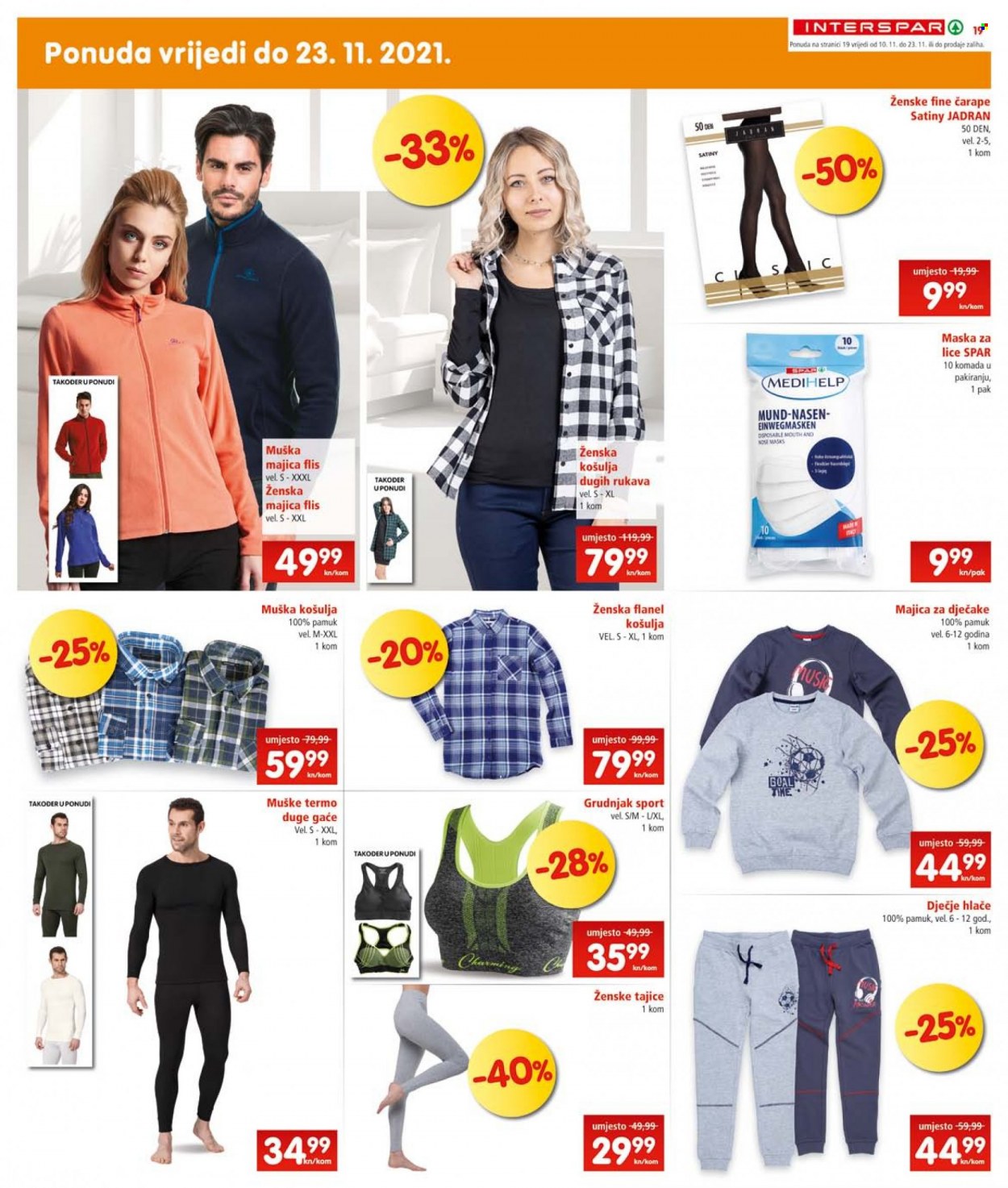 INTERSPAR katalog - 10.11.2021. - 16.11.2021. Stranica 19