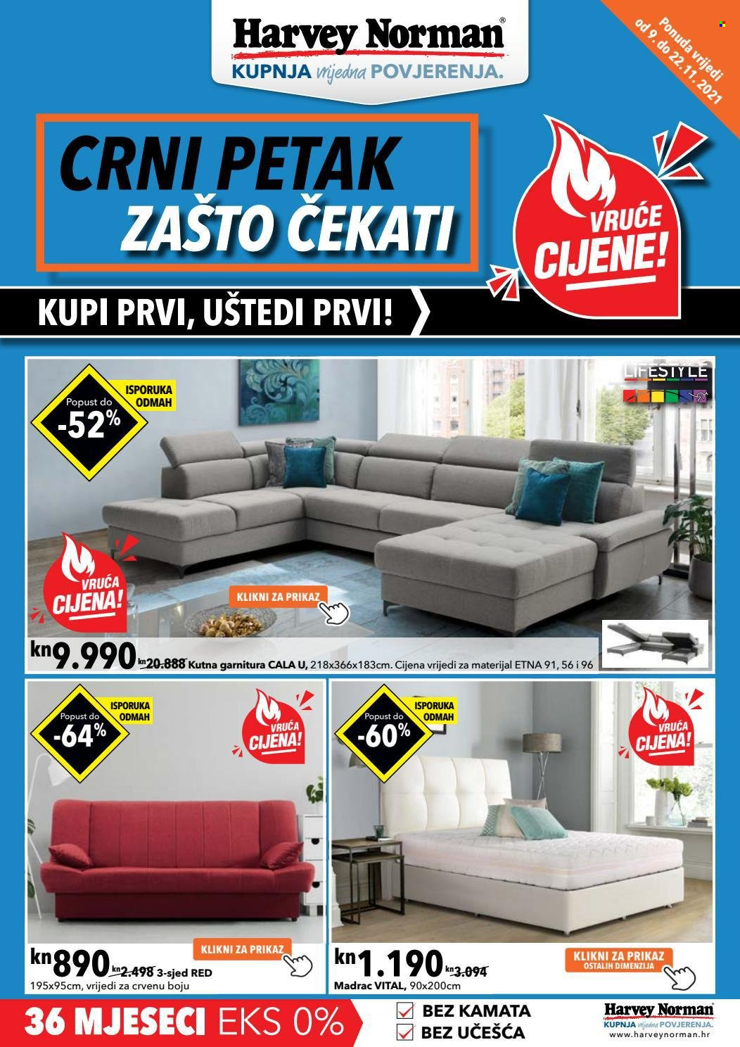 Harvey Norman katalog - 09.11.2021. - 22.11.2021. Stranica 1