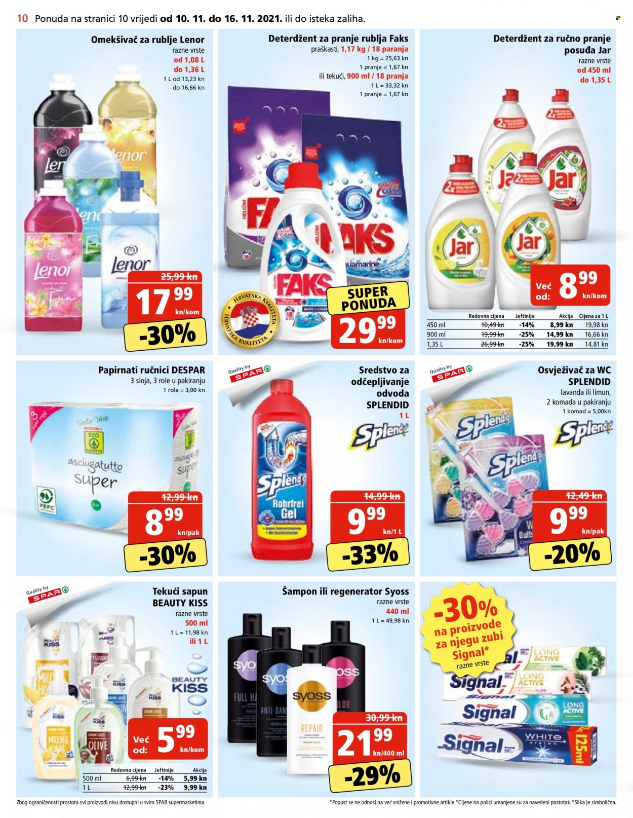 SPAR katalog - 10.11.2021. - 16.11.2021. Stranica 10