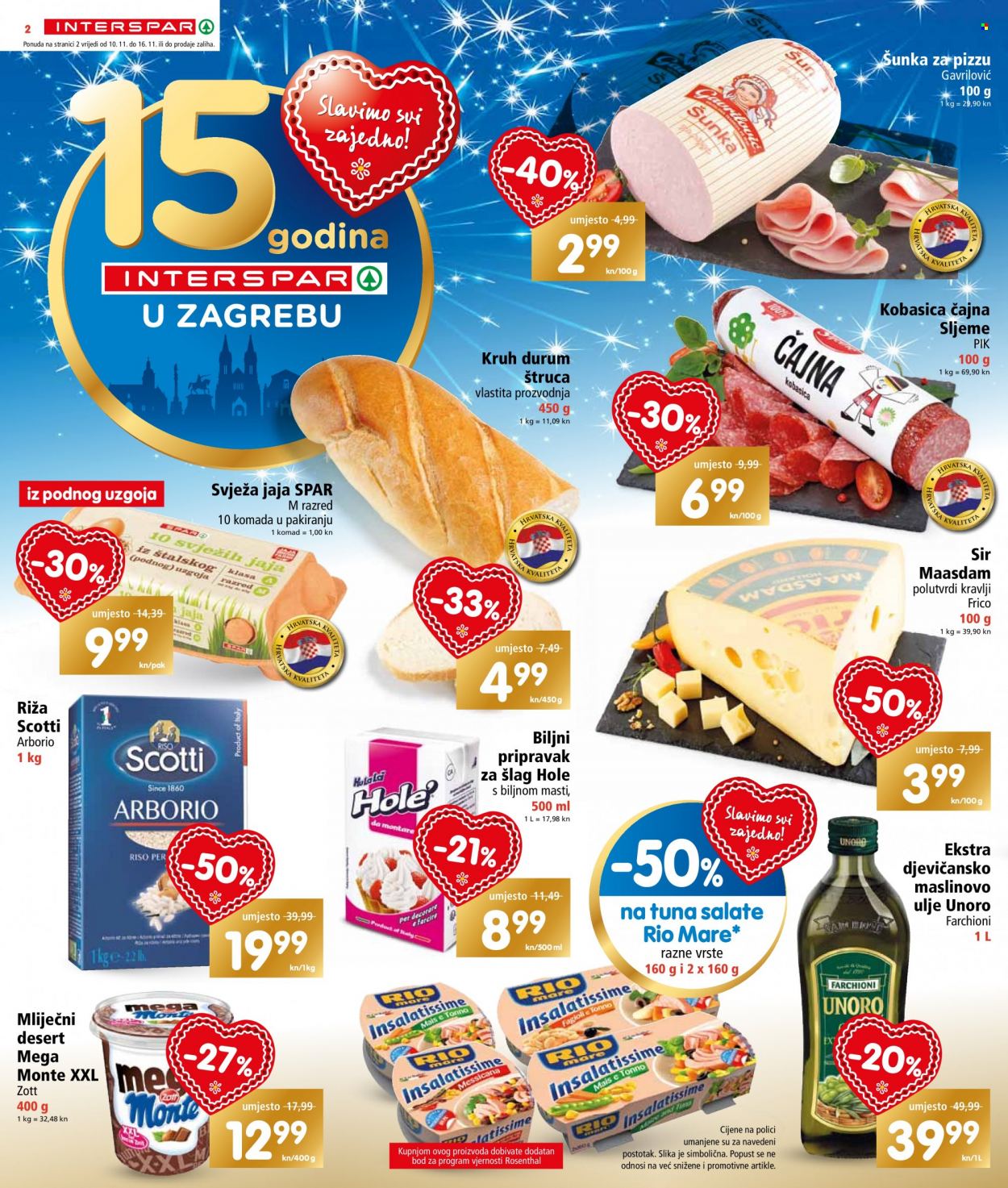 INTERSPAR katalog - 10.11.2021. - 16.11.2021. Stranica 2