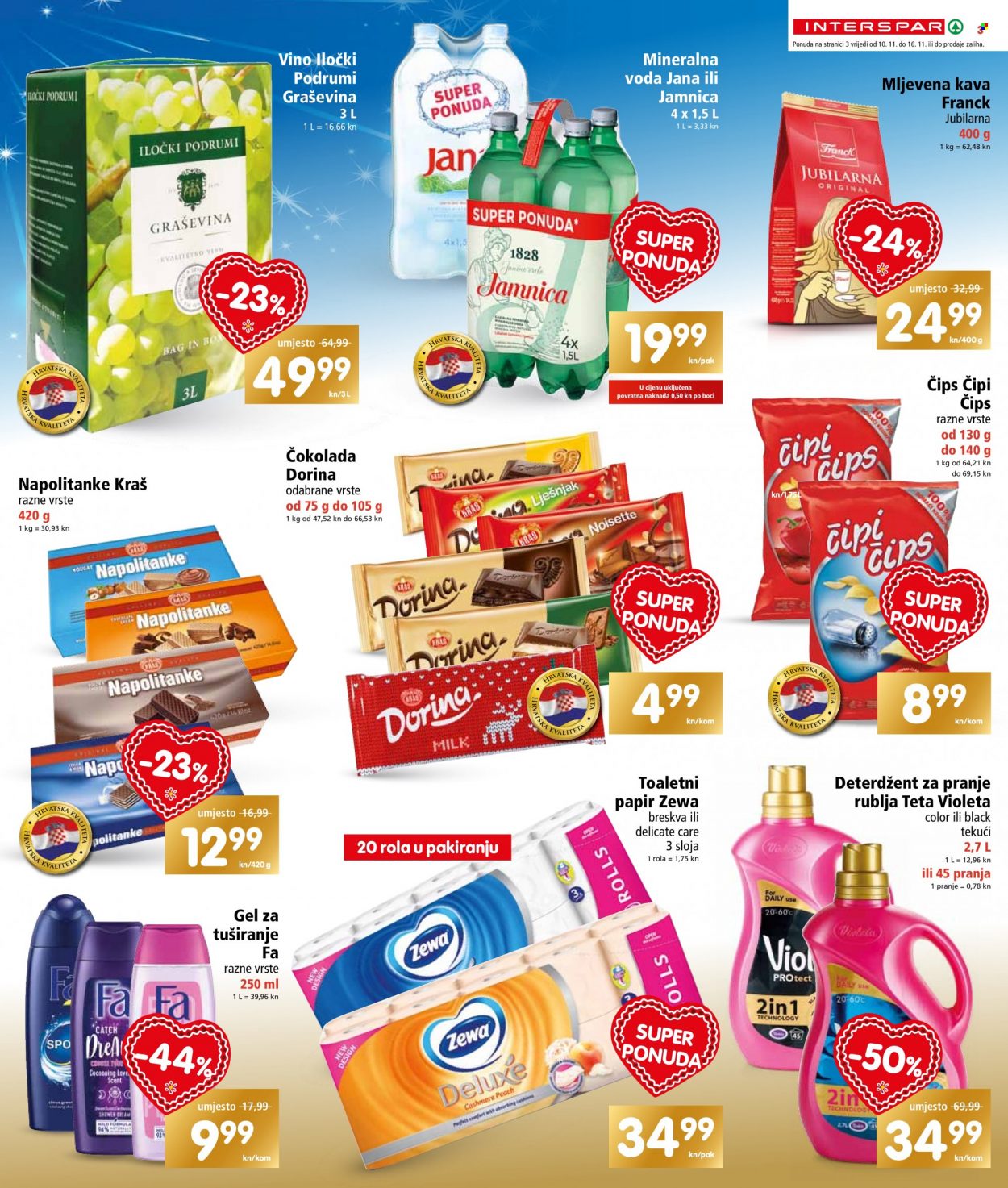 INTERSPAR katalog - 10.11.2021. - 16.11.2021. Stranica 3