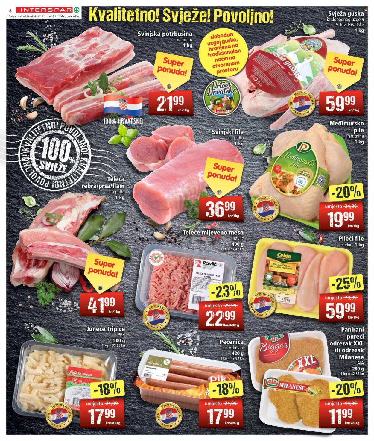 INTERSPAR katalog - 10.11.2021. - 16.11.2021. Stranica 8
