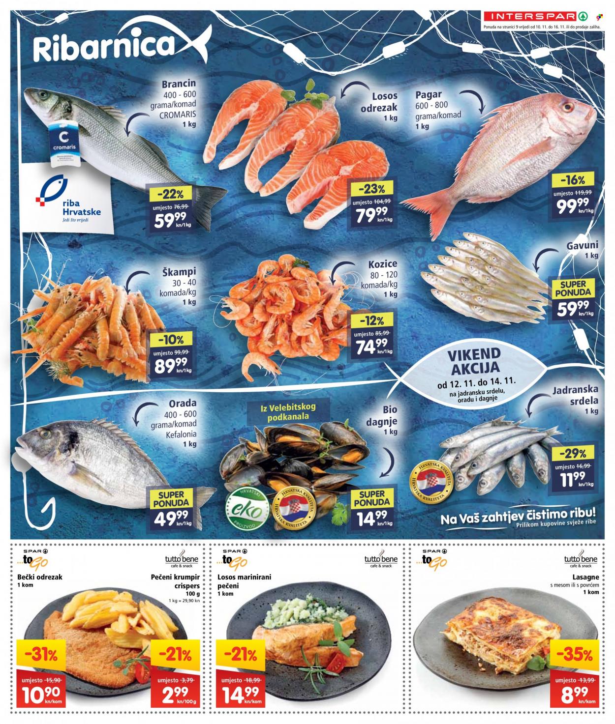 INTERSPAR katalog - 10.11.2021. - 16.11.2021. Stranica 9