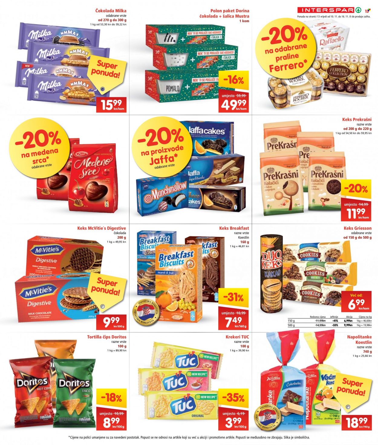 INTERSPAR katalog - 10.11.2021. - 16.11.2021. Stranica 13