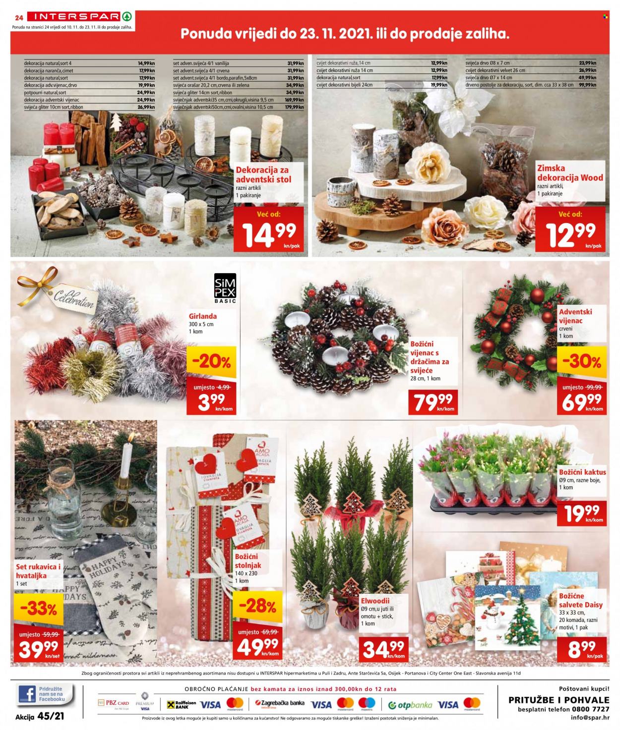 INTERSPAR katalog - 10.11.2021. - 16.11.2021. Stranica 24