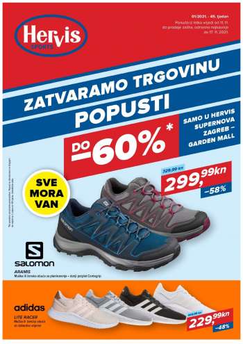 Hervis katalog - 11.11.2021. - 17.11.2021.