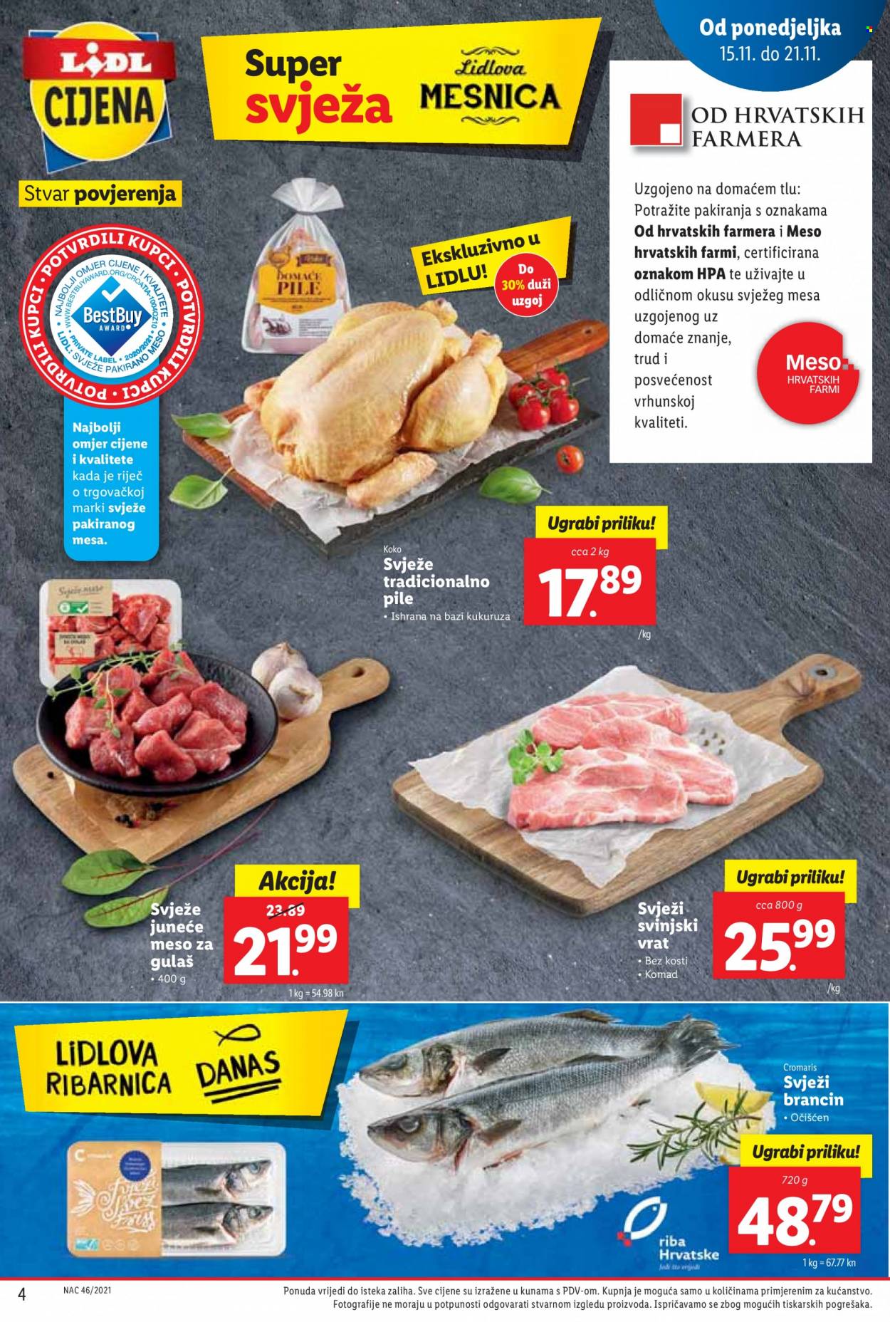 Lidl katalog - 15.11.2021. - 21.11.2021. Stranica 4