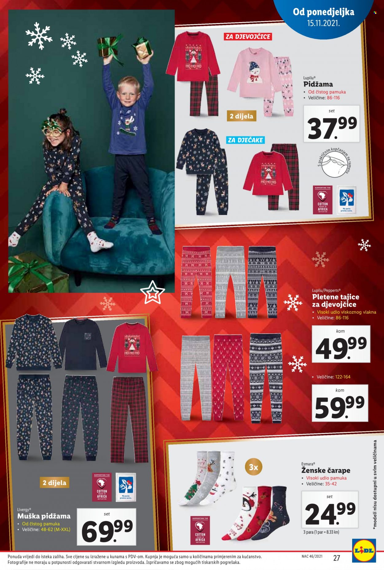 Lidl katalog - 15.11.2021. - 21.11.2021. Stranica 27