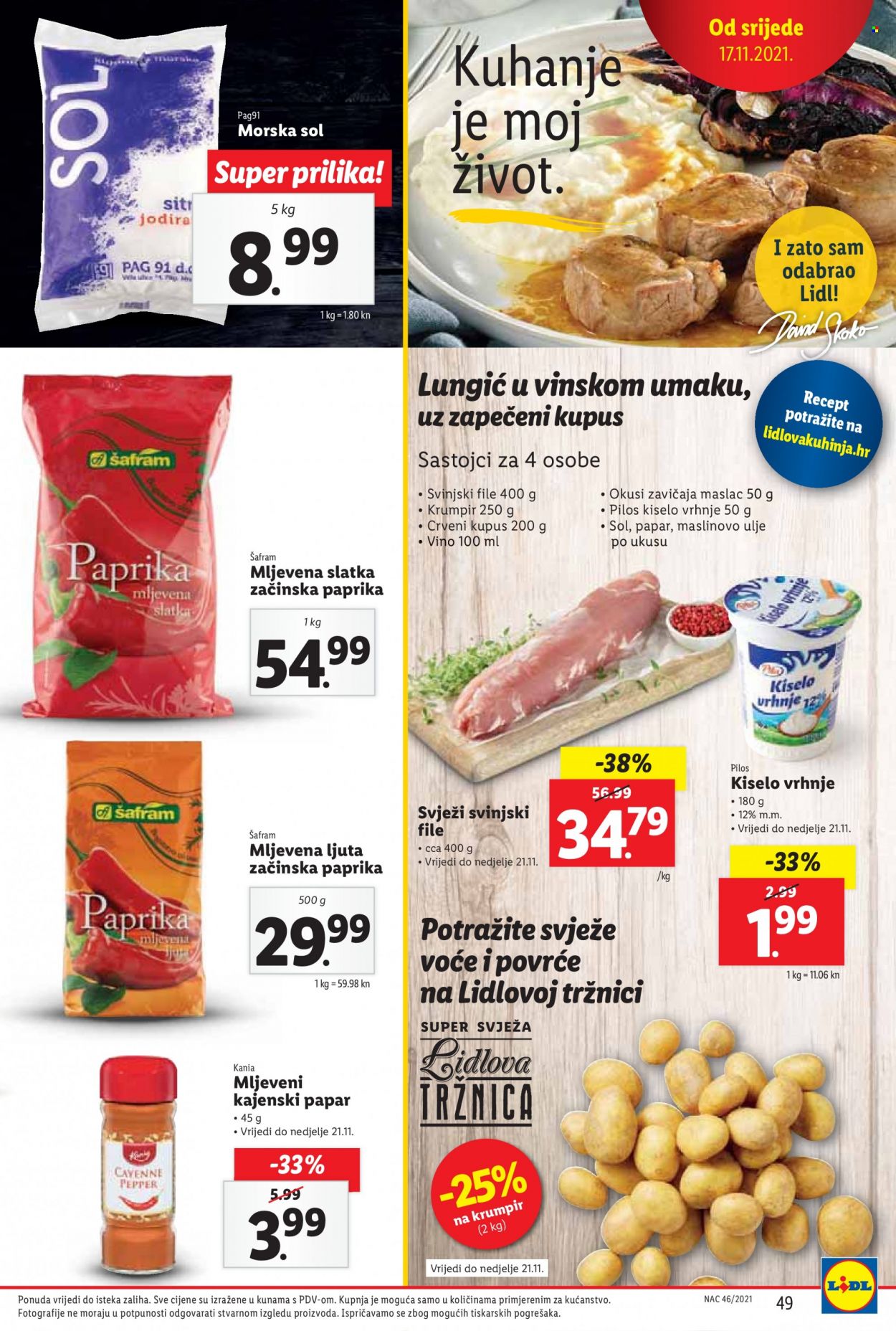 Lidl katalog - 15.11.2021. - 21.11.2021. Stranica 49