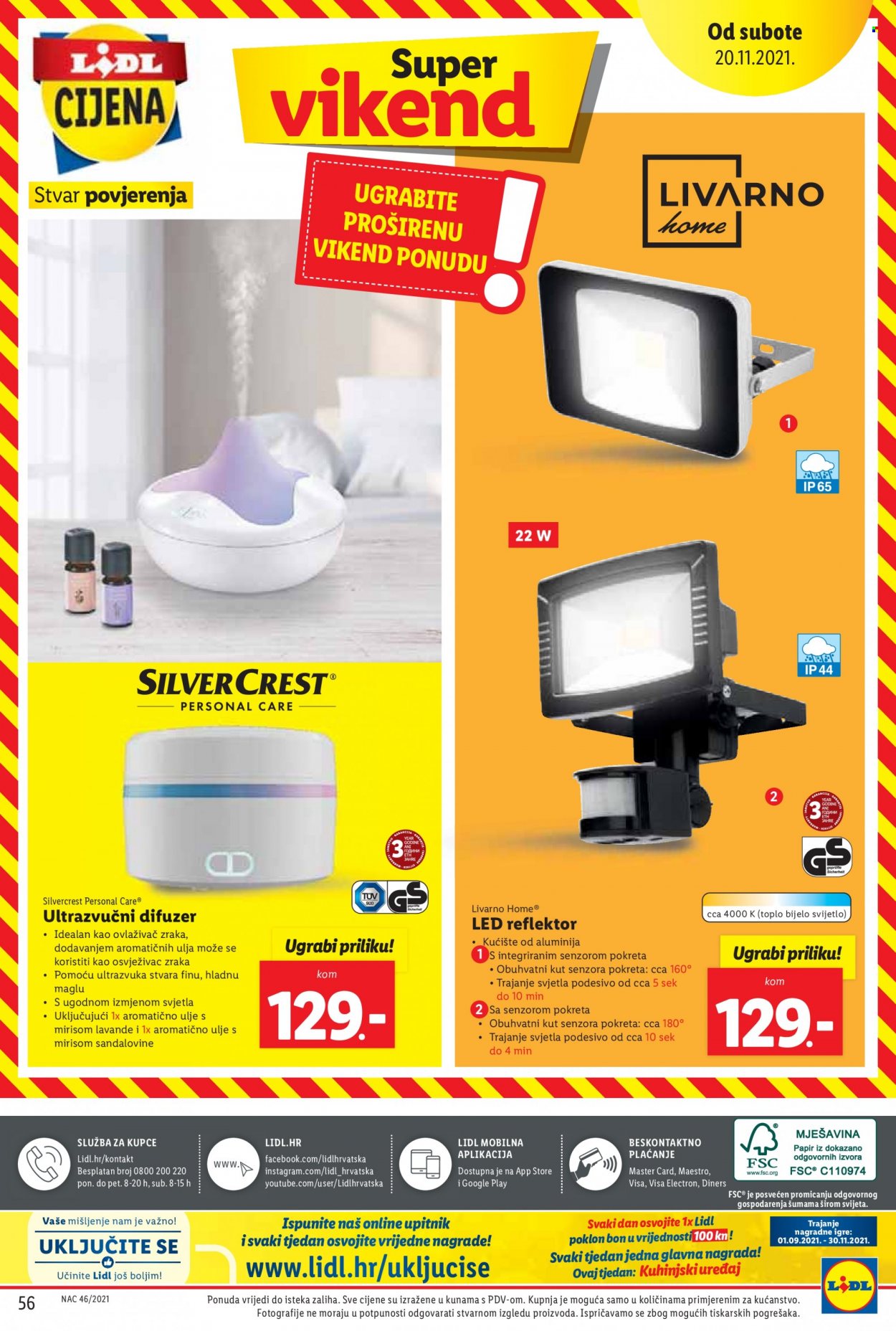 Lidl katalog - 15.11.2021. - 21.11.2021. Stranica 56