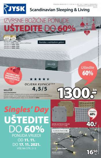 JYSK katalog - 11.11.2021. - 24.11.2021.