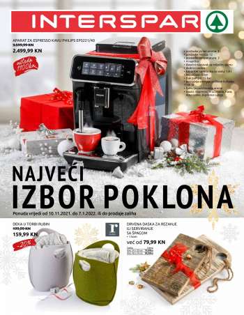 INTERSPAR katalog - 10.11.2021. - 07.01.2022.