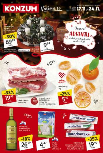 Konzum katalog - 17.11.2021. - 24.11.2021.