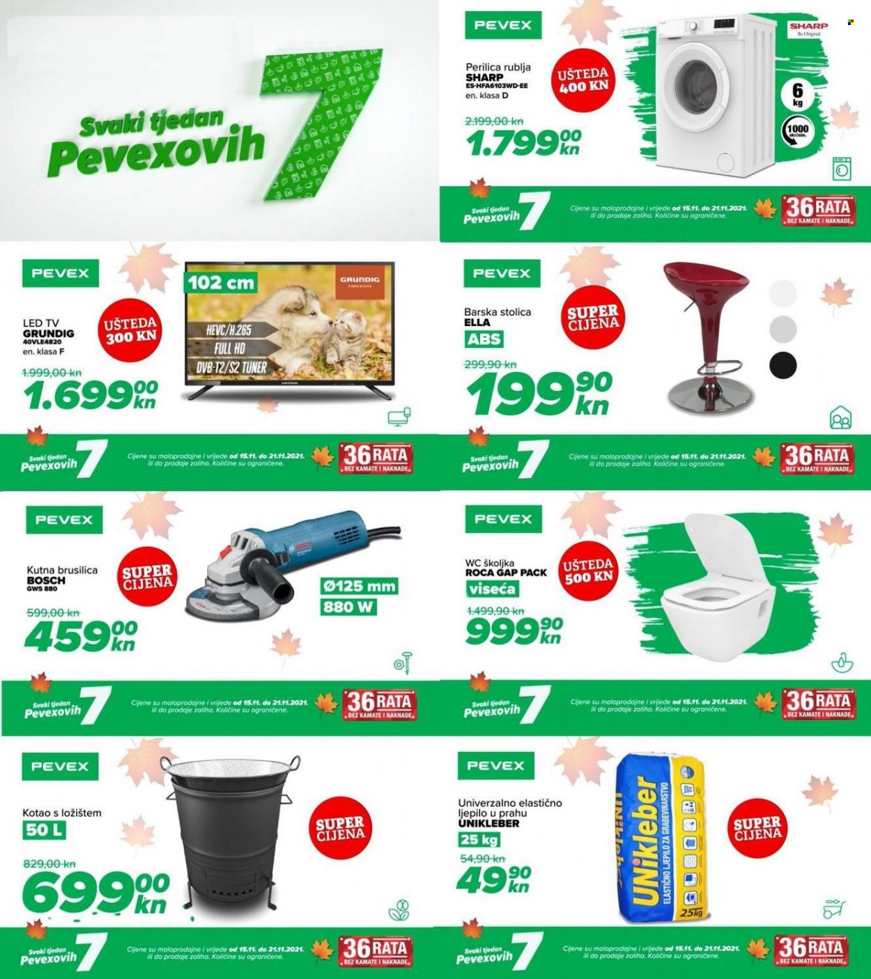 Pevex katalog - 15.11.2021. - 21.11.2021. Stranica 1