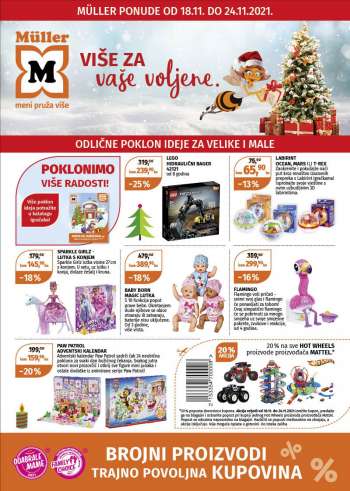 Müller katalog - 18.11.2021. - 24.11.2021.
