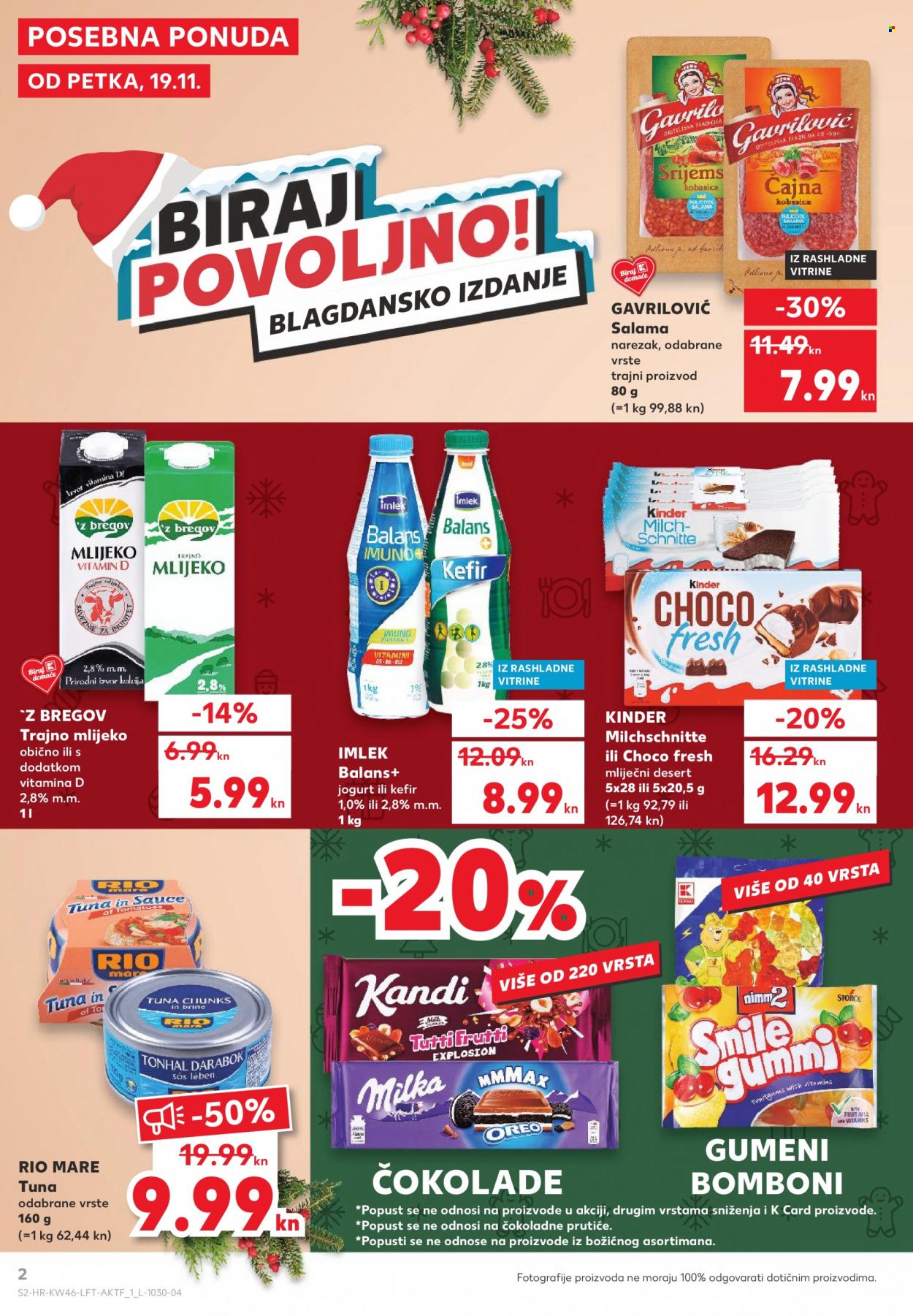 Kaufland katalog - 19.11.2021. - 24.11.2021. Stranica 2