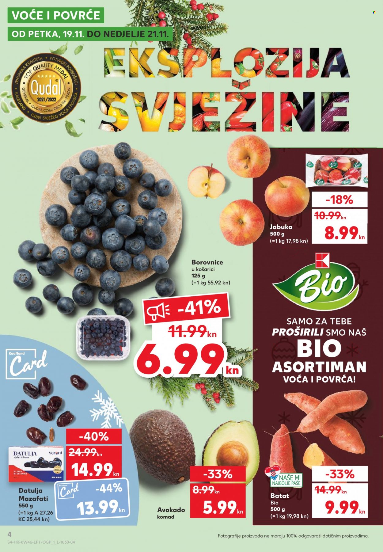 Kaufland katalog - 19.11.2021. - 24.11.2021. Stranica 4