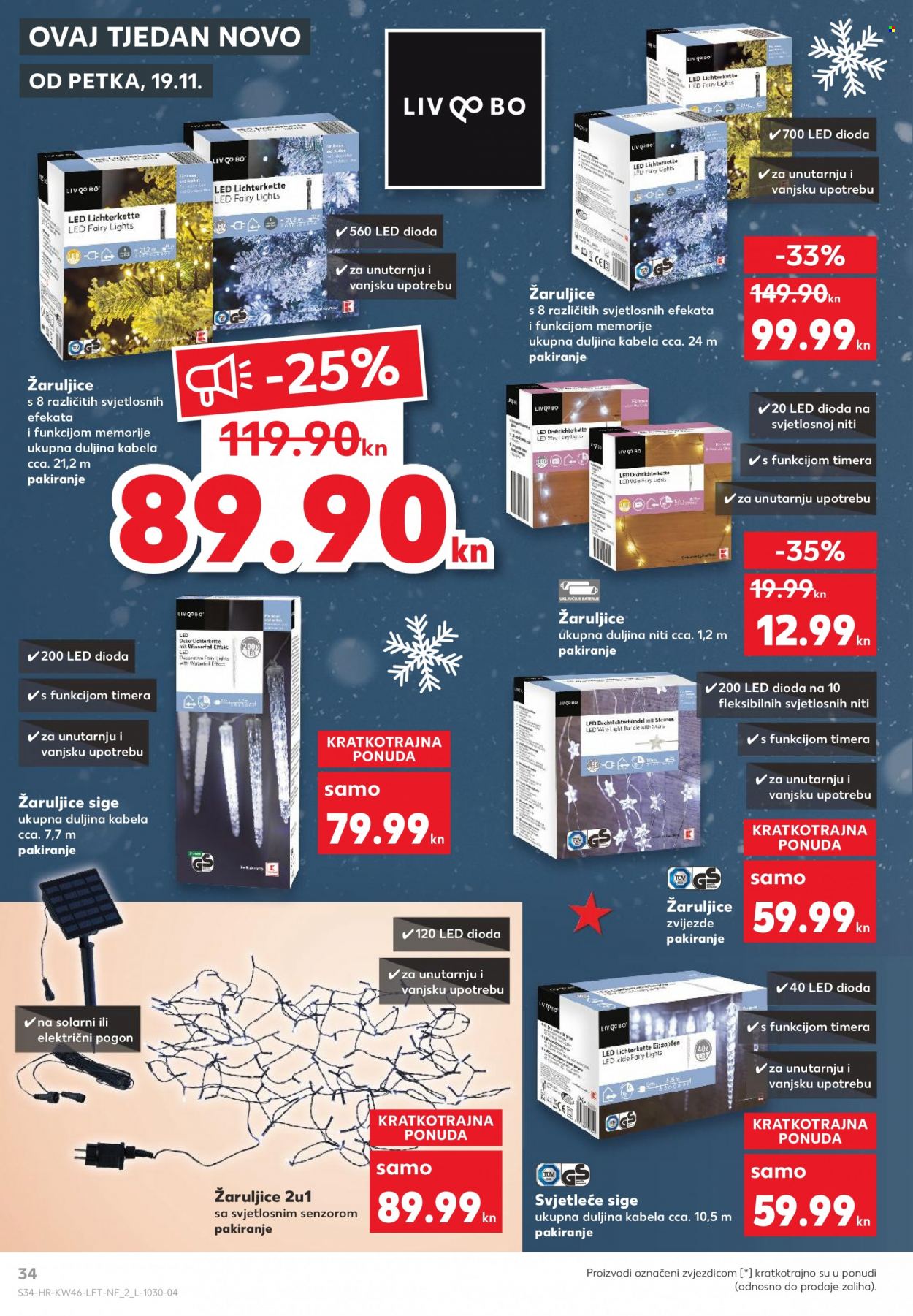 Kaufland katalog - 19.11.2021. - 24.11.2021. Stranica 34
